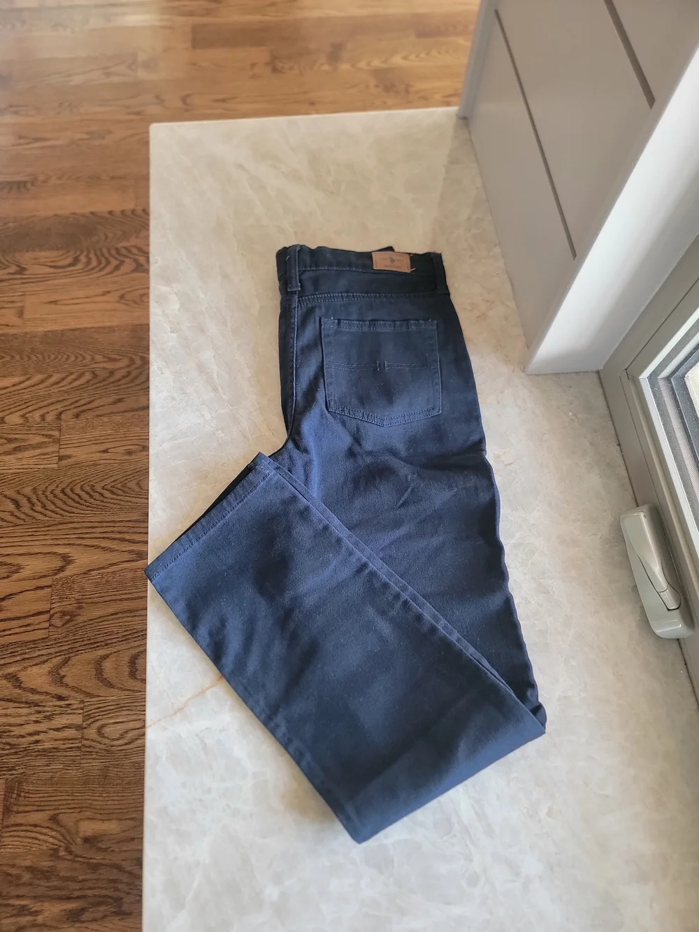 U.S. Polo Assn. Boys' Stretch Twill 5-Pocket Straight Fit Pants. Sz 16